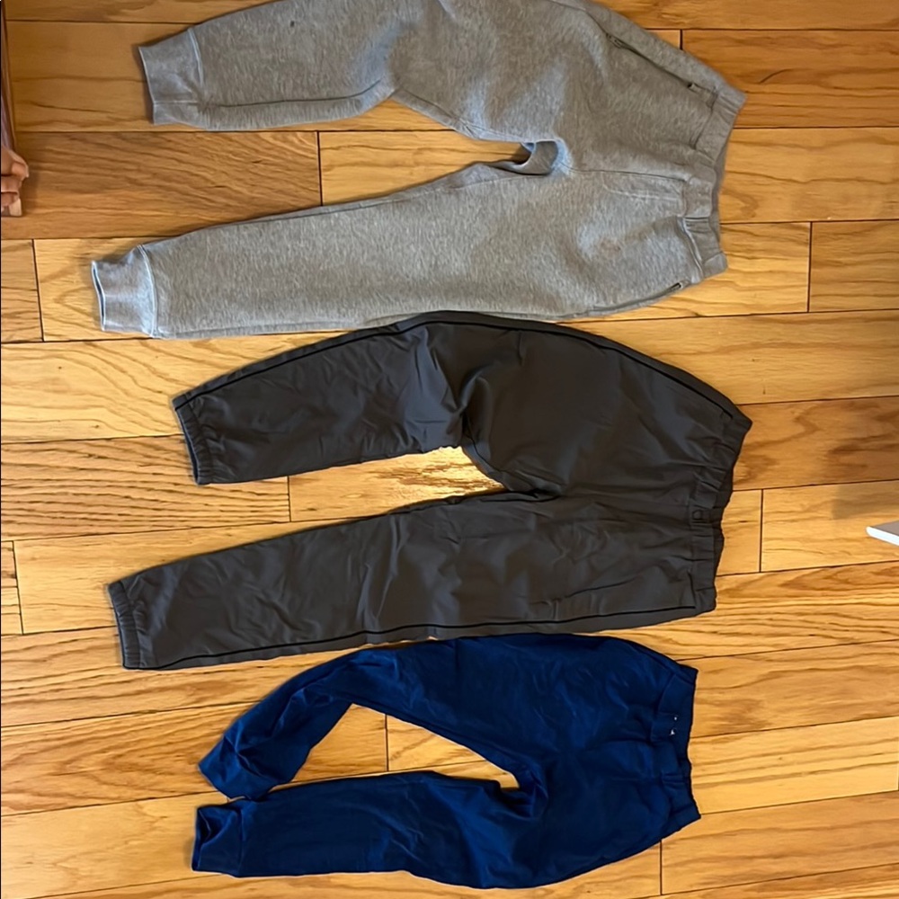Stylish Jogger Pants Set - Gray, Black, Blue